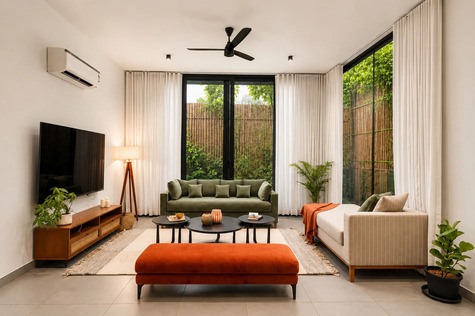 Serenica I 4-BHK Villa with Private Pool, Pet-friendly in Pilerne, North Goa