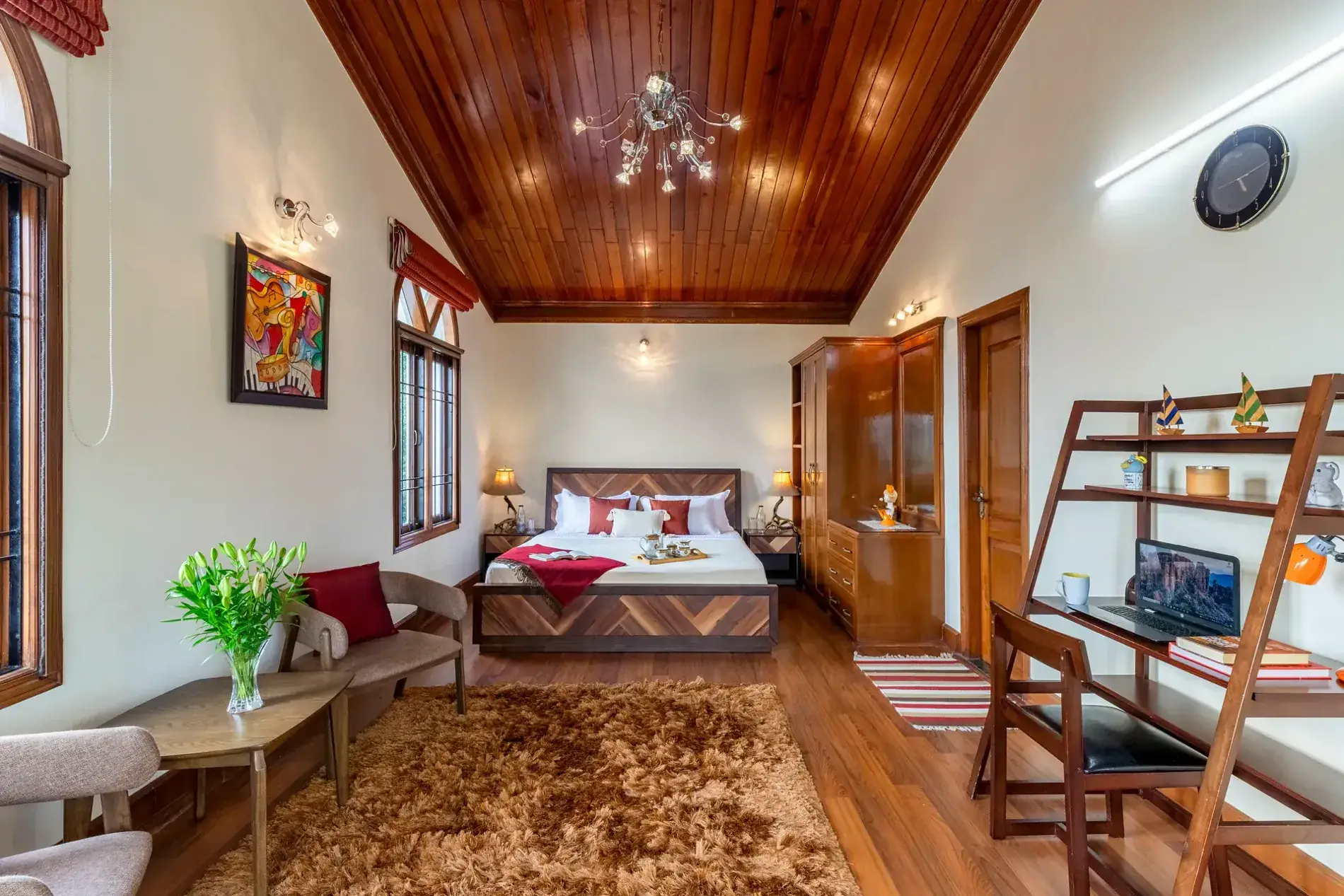 The Meadow I Elegant 3-BHK Hill Retreat With Entertainment Lounge & Terrace in Dharampur