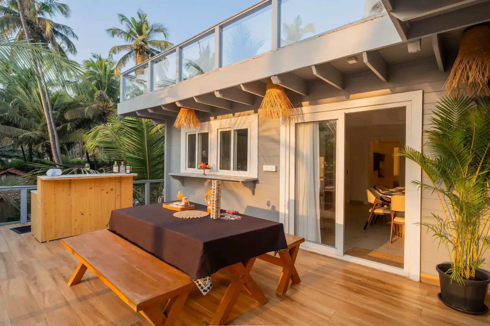 House of Neptune | 3-BHK Cottage with Gazebo & Bar