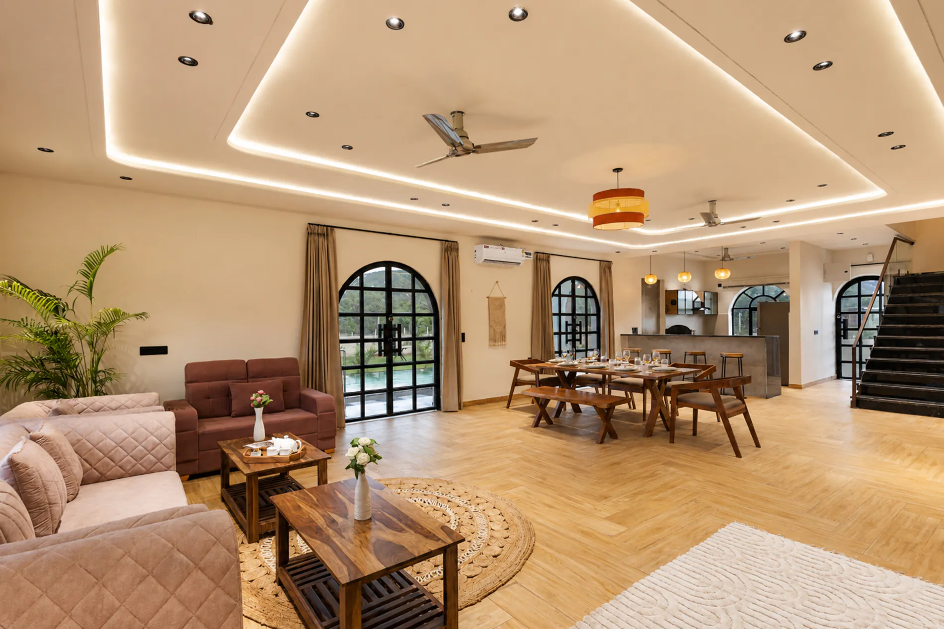 Belvedere Villa | Chic 4-BHK Retreat with Pool