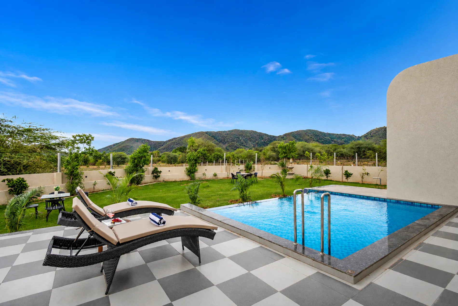 Belvedere Villa | Chic 4-BHK Retreat with Pool