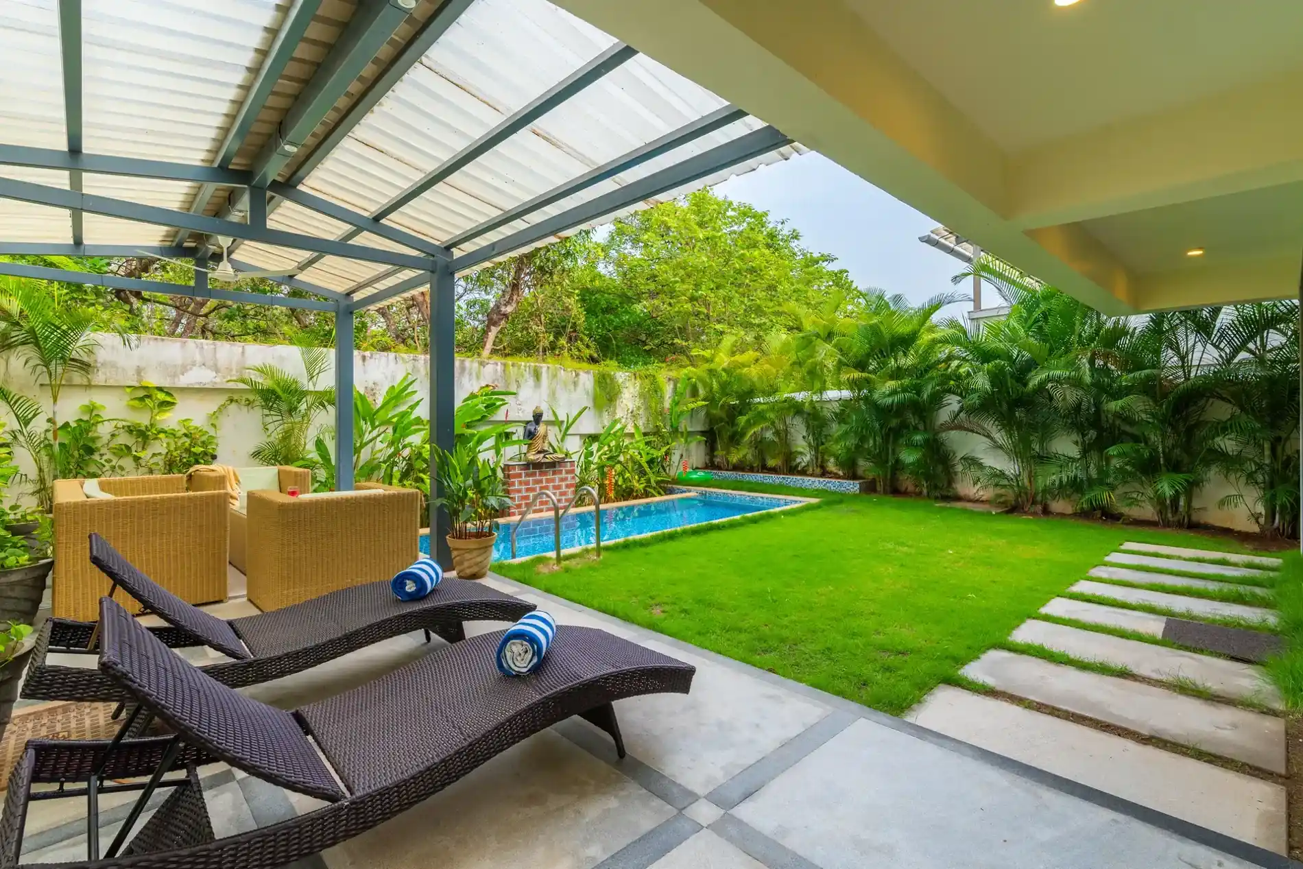 Azalea | Pet-friendly 3-BHK Villa With Private Pool, Garden & Bar - 7