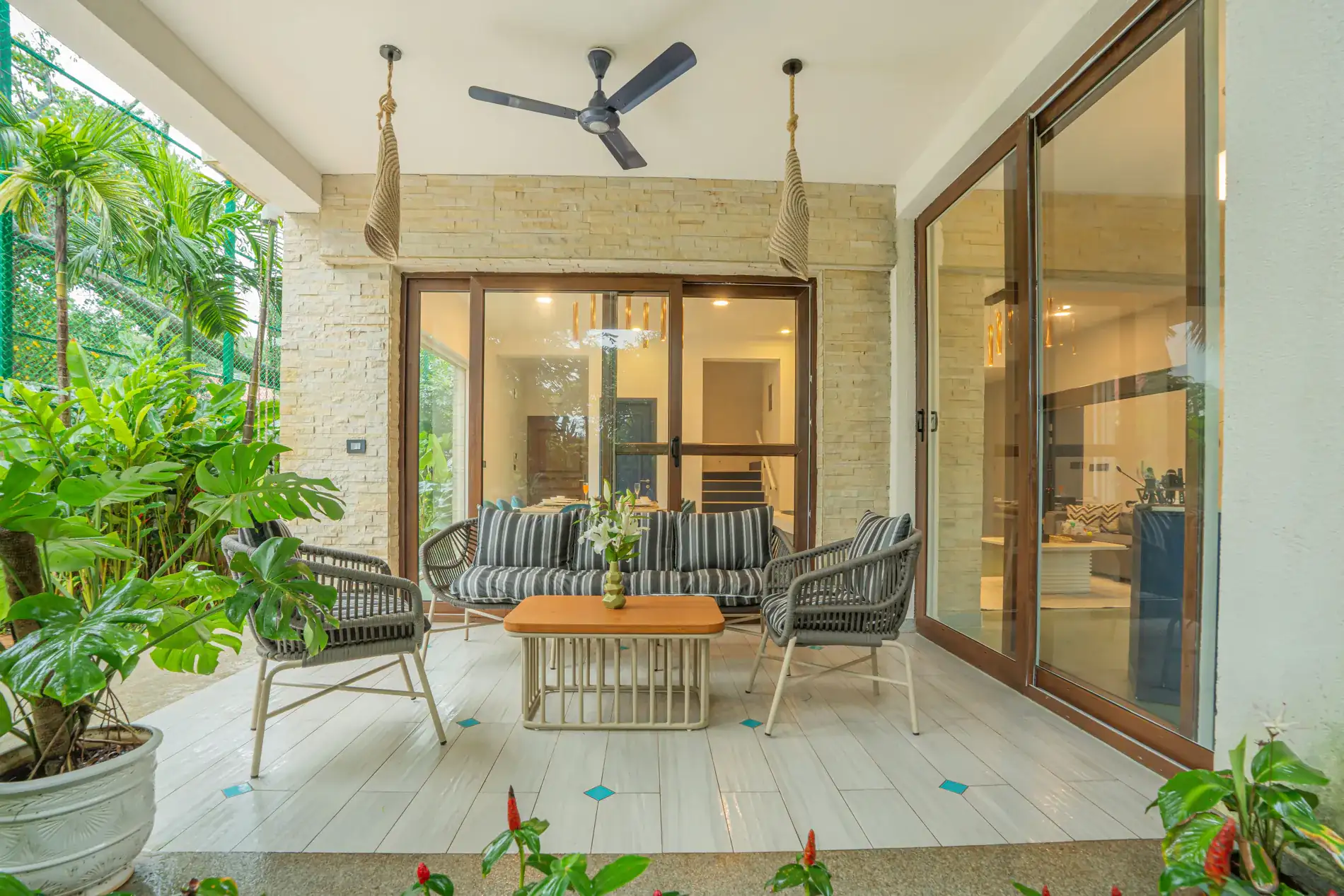 Casa Del Mar | Elegant 4-BHK Villa with Pool, Bars, TV Lounge, Gazebo & Terraces - 14