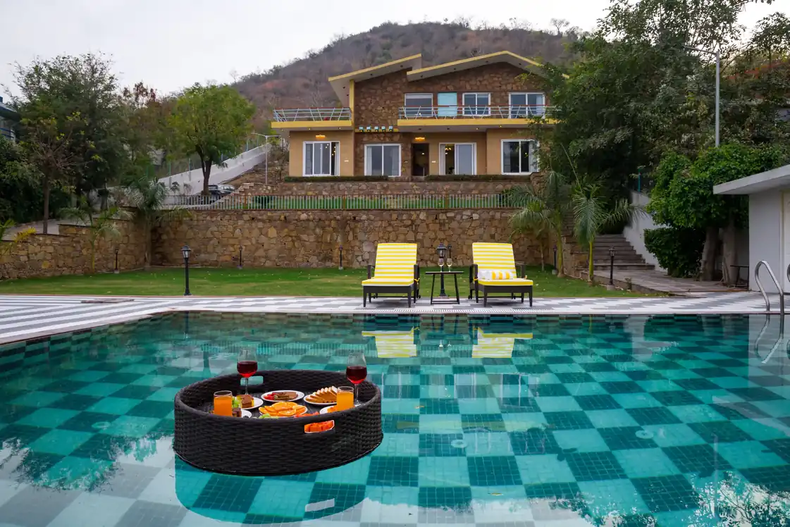 Festiva Mansion | Luxe 3-BHK Villa With Pvt Pool & Garden - 12